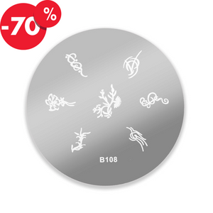 Šablona za nail art B108