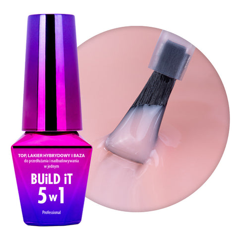 Build it 5u1 Baza i top u jednom - Peach 10 ml